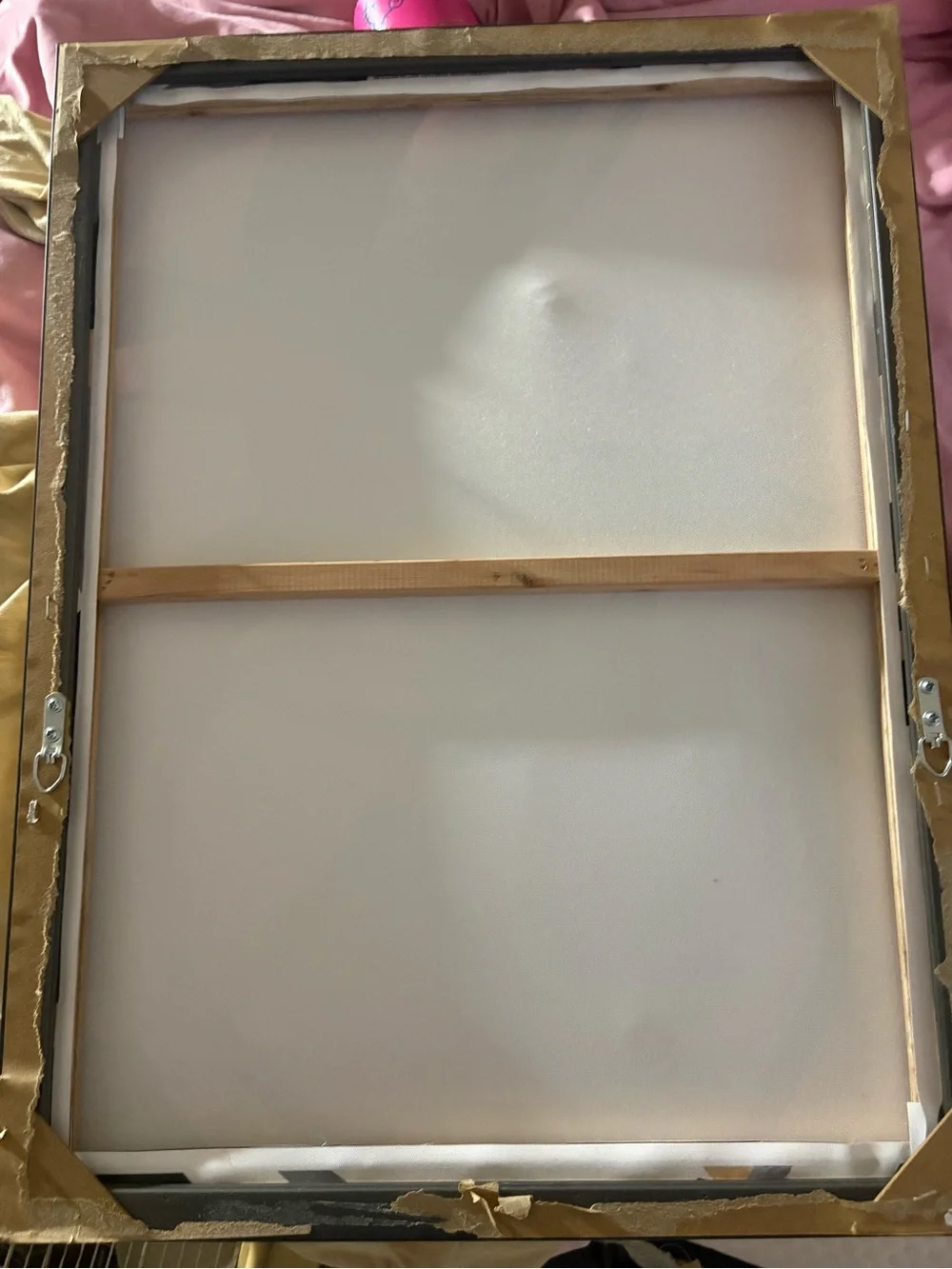 Madison Park Moving Midas Gold Foil Abstract